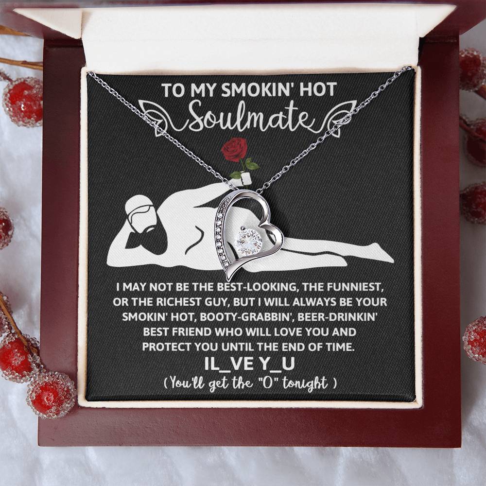 Valentine's Day Necklace Gift - Soulmate Until The End