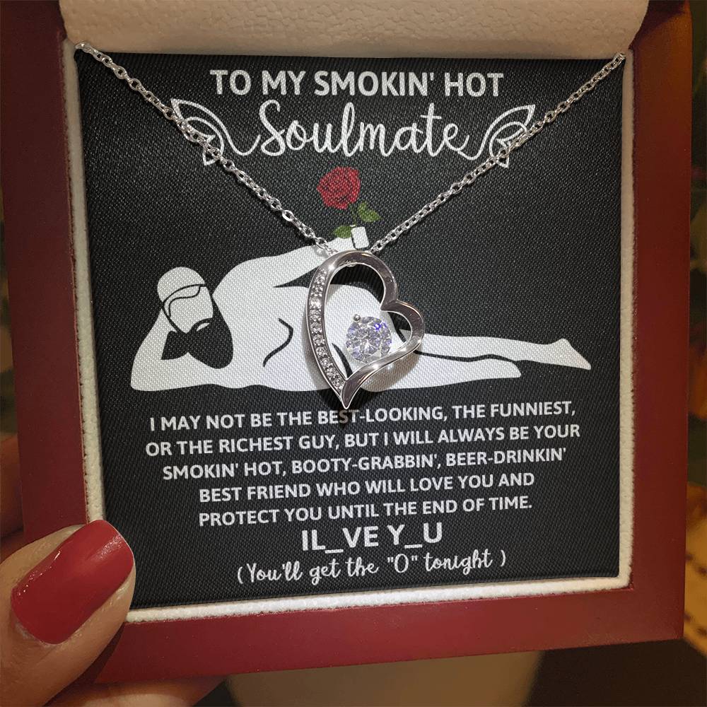 Valentine's Day Necklace Gift - Soulmate Until The End