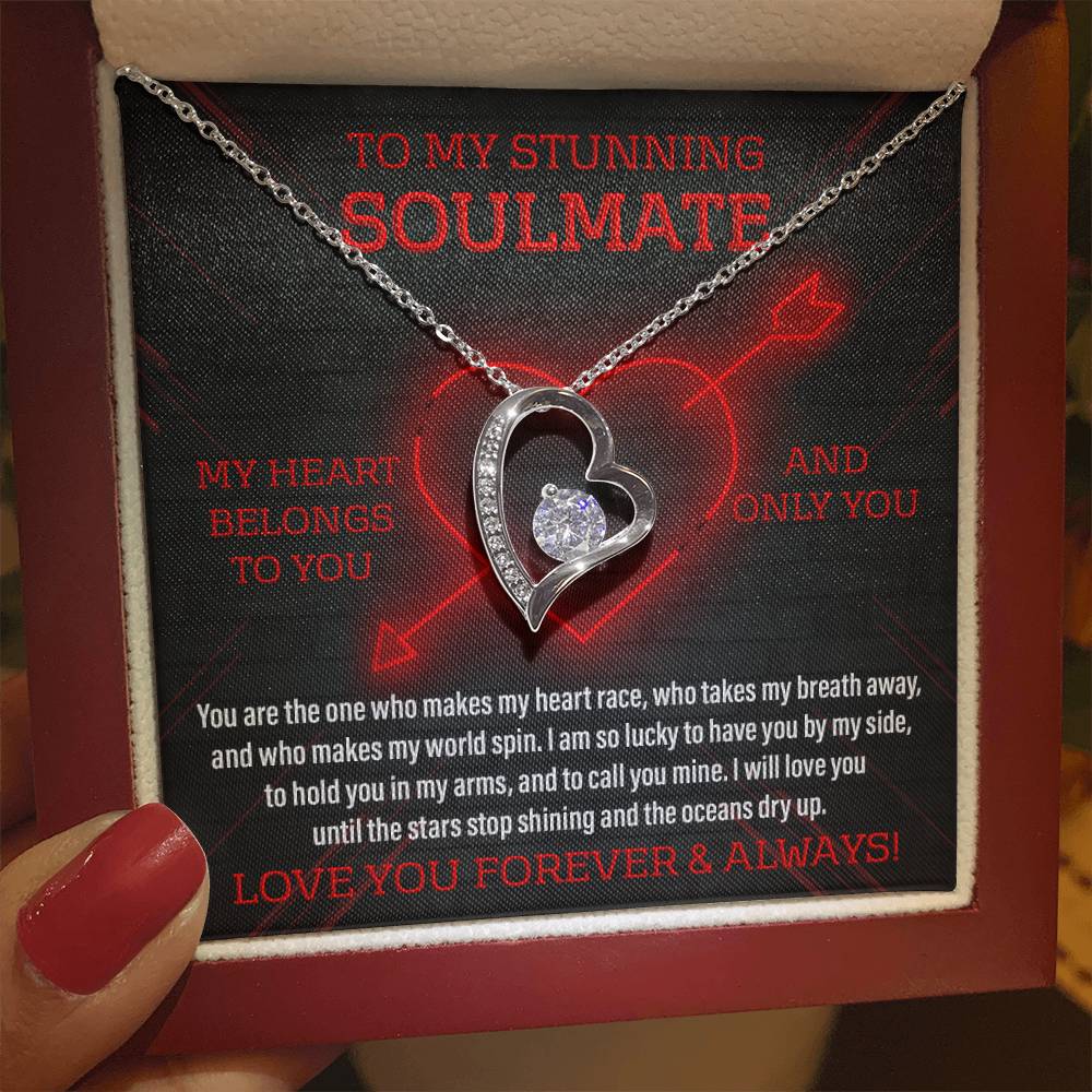 Valentine's Day Necklace Gift - Soulmate Call You Mine