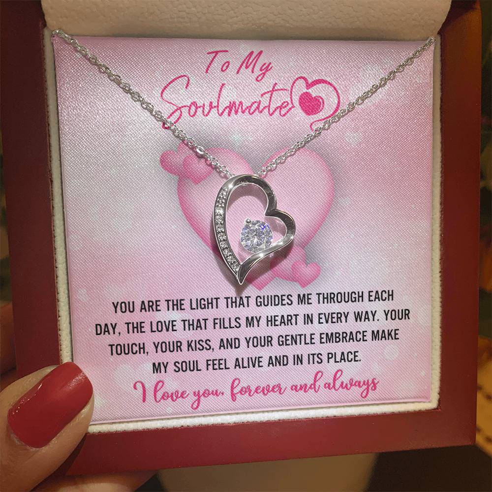 Valentine's Day Necklace Gift - Soulmate The Light