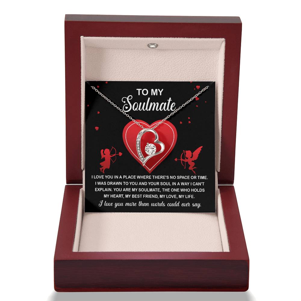 Valentine's Day Necklace Gift - Soulmate Drawn To You
