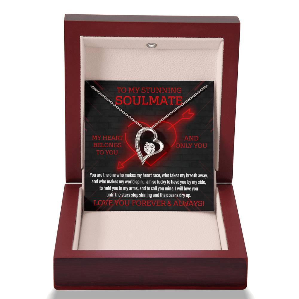 Valentine's Day Necklace Gift - Soulmate Call You Mine
