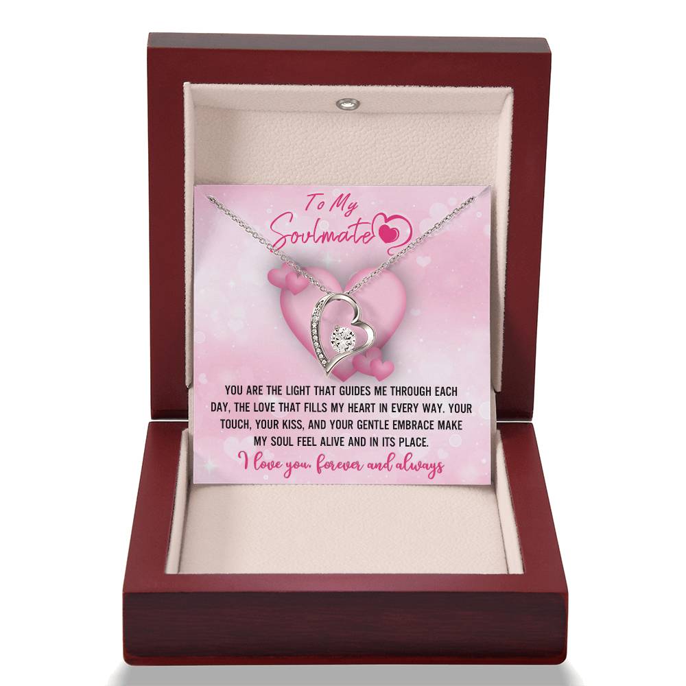 Valentine's Day Necklace Gift - Soulmate The Light