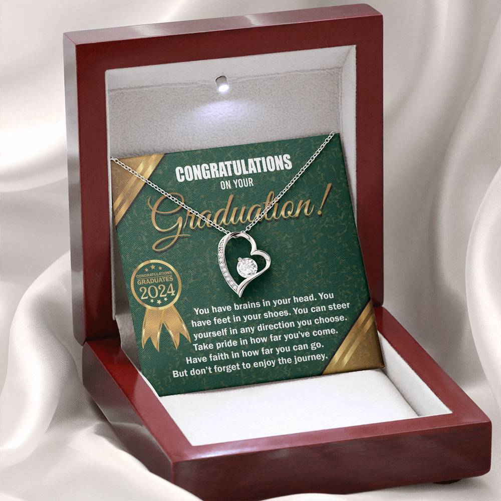 Necklace Graduation Gift - In Any Directions
