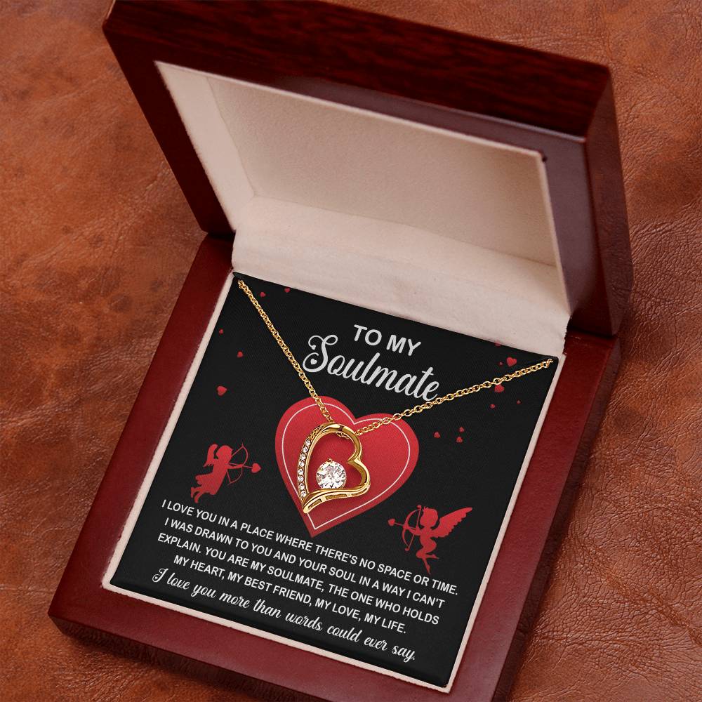 Valentine's Day Necklace Gift - Soulmate Drawn To You