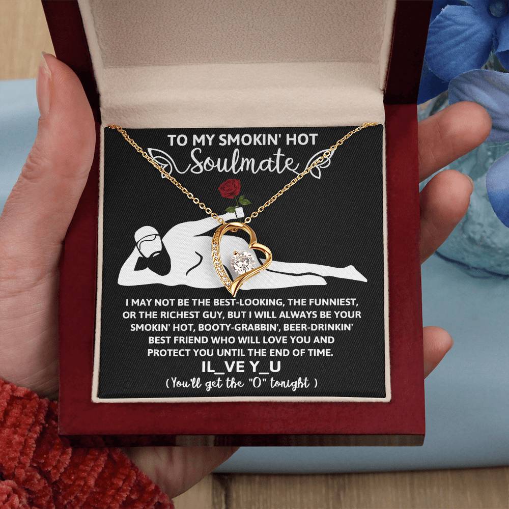 Valentine's Day Necklace Gift - Soulmate Until The End