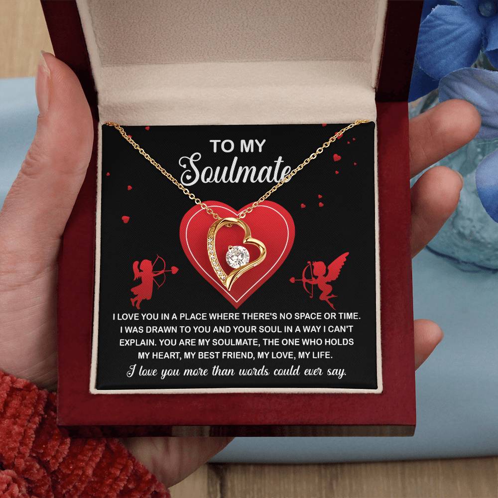 Valentine's Day Necklace Gift - Soulmate Drawn To You