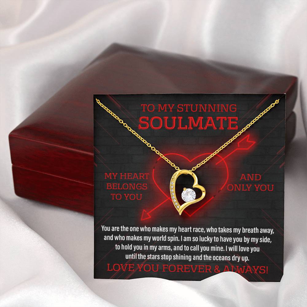 Valentine's Day Necklace Gift - Soulmate Call You Mine