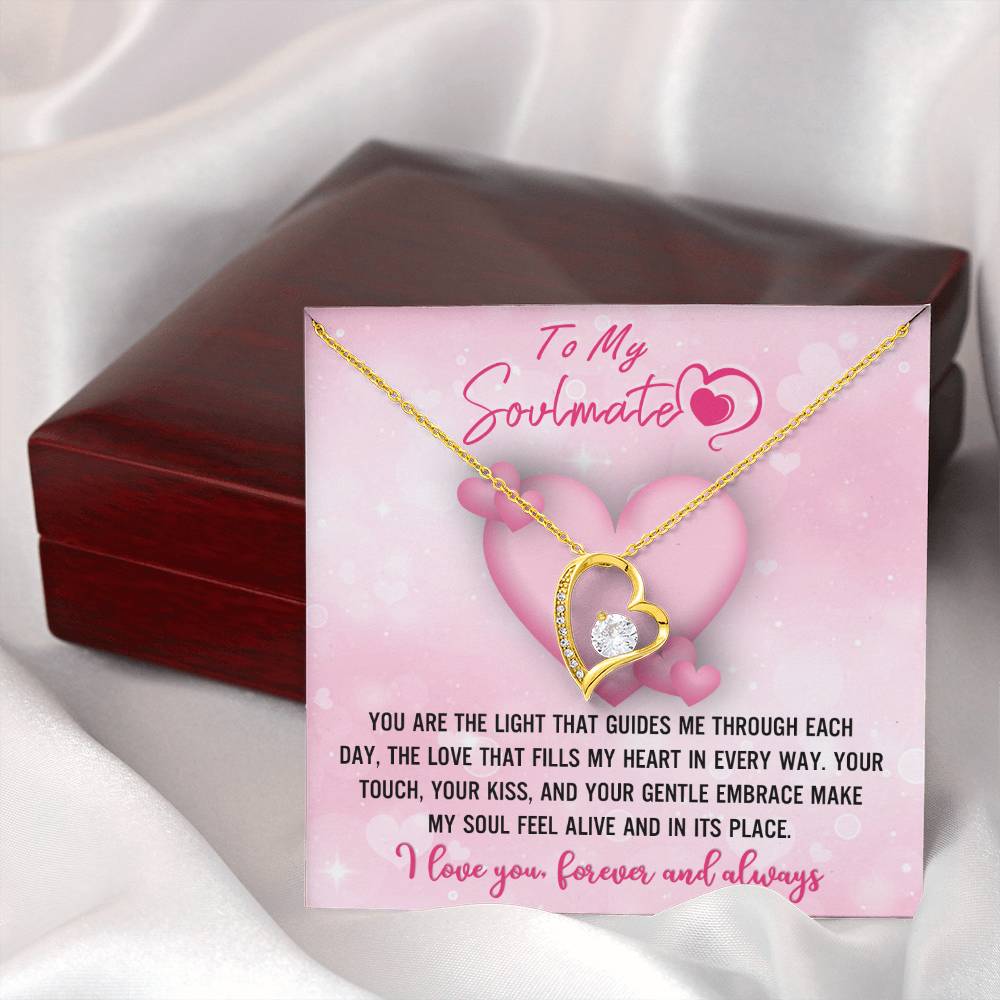 Valentine's Day Necklace Gift - Soulmate The Light