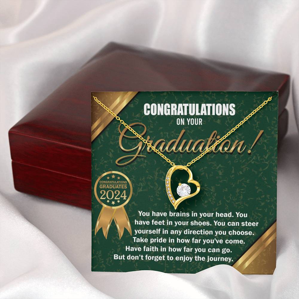 Necklace Graduation Gift - In Any Directions