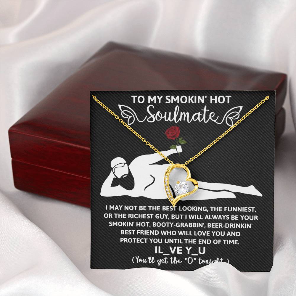 Valentine's Day Necklace Gift - Soulmate Until The End