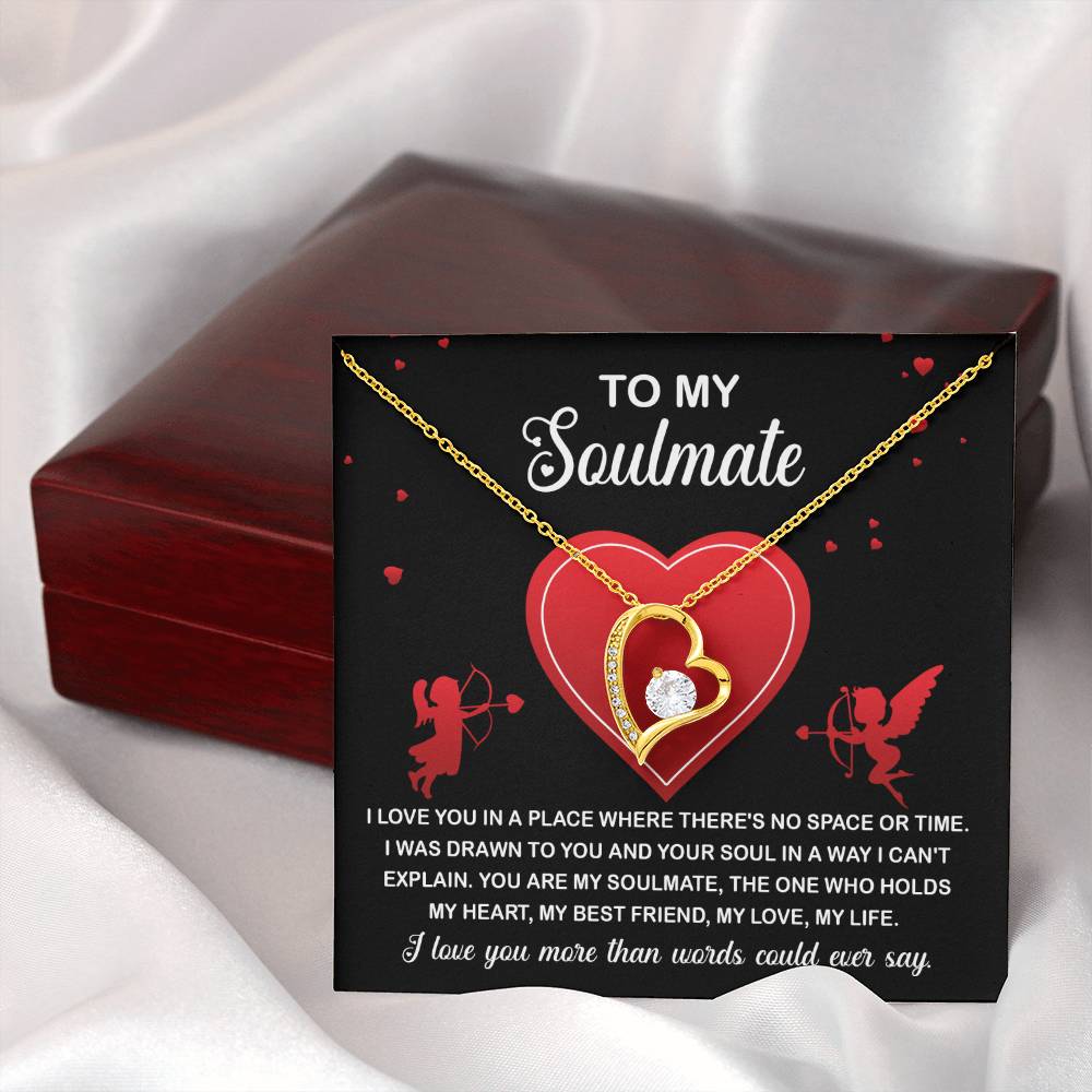 Valentine's Day Necklace Gift - Soulmate Drawn To You