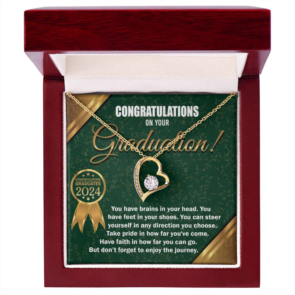 Necklace Graduation Gift - In Any Directions