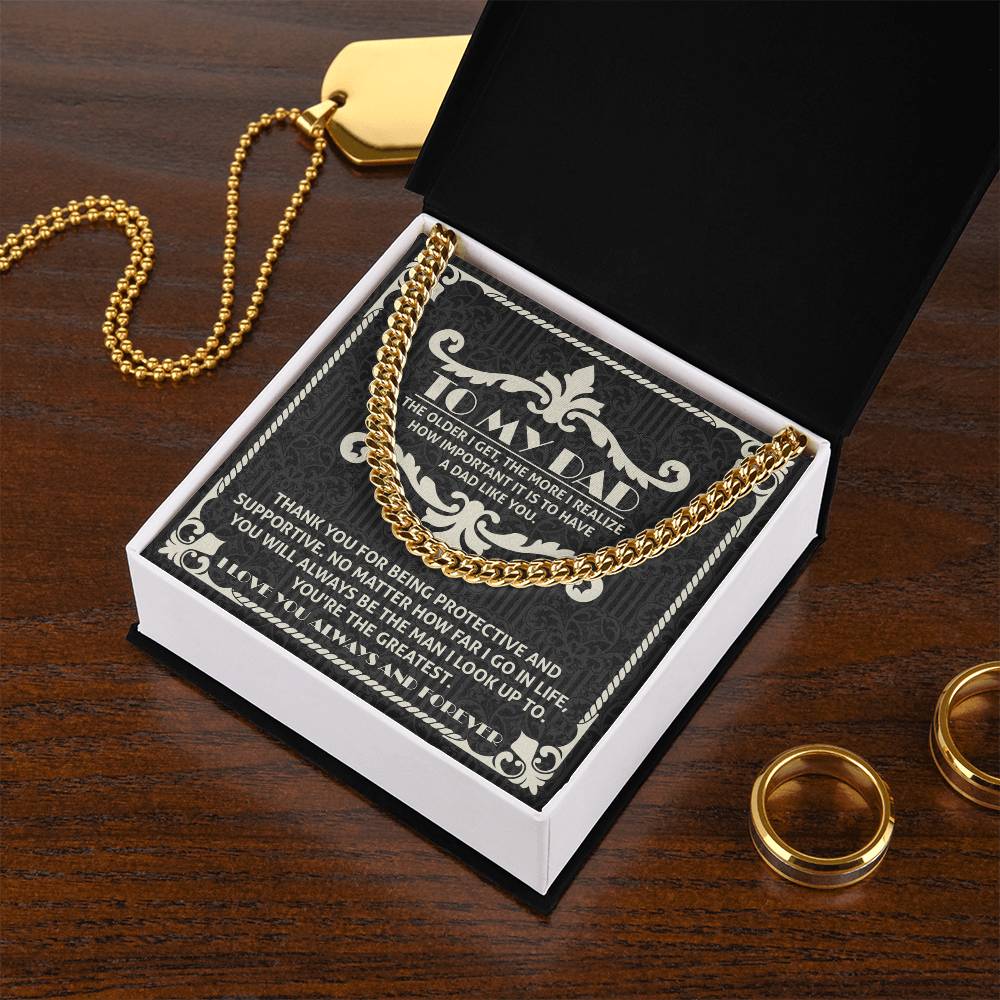 Cuban Link Chain Gift For Dad - Dad Like You
