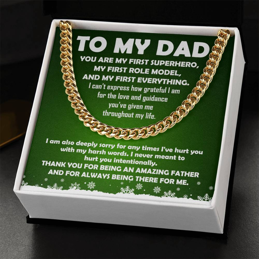 TO MY DAD - My First Superhero