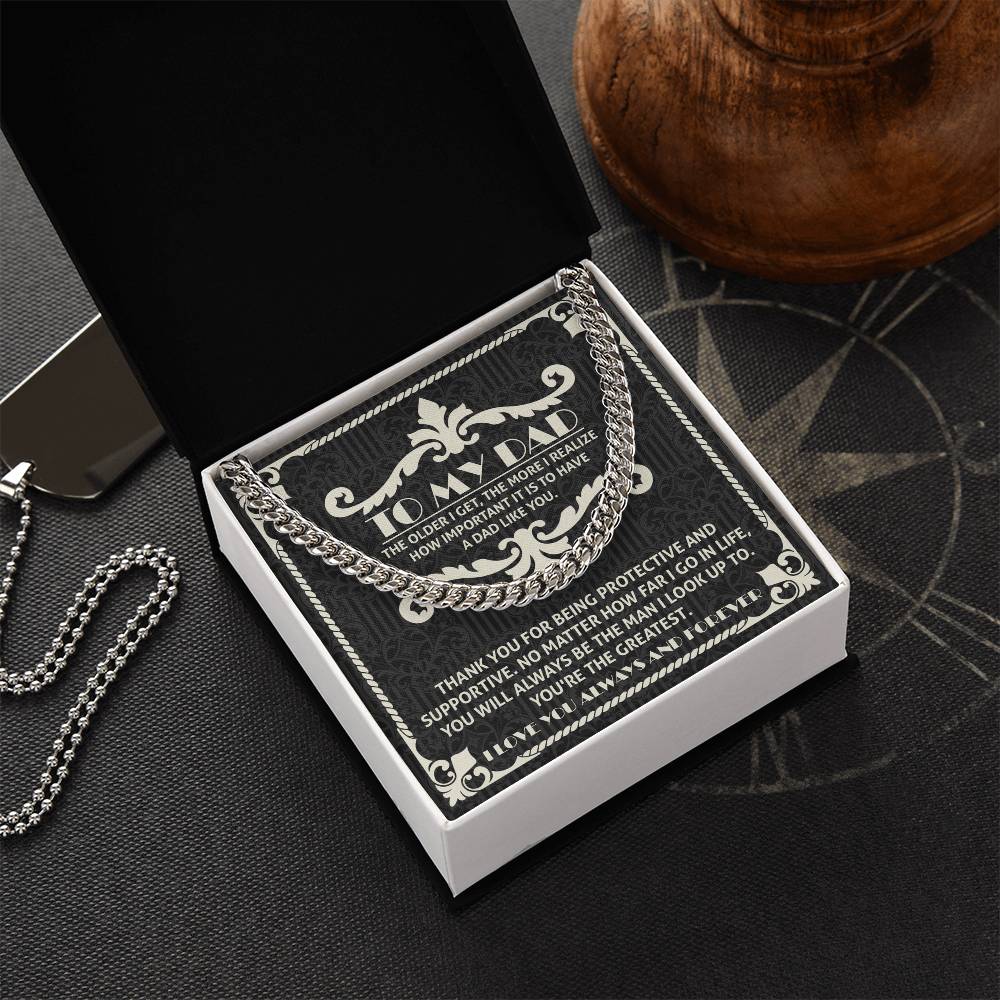 Cuban Link Chain Gift For Dad - Dad Like You