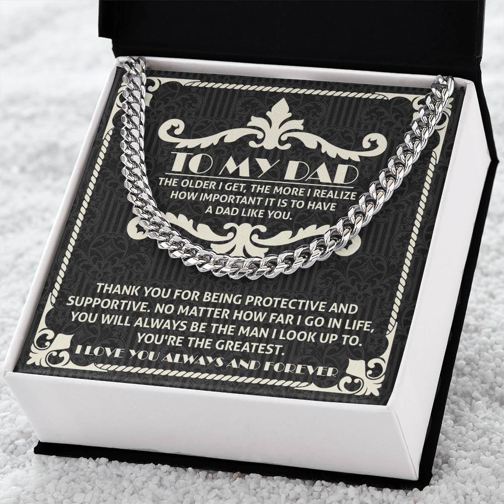 Cuban Link Chain Gift For Dad - Dad Like You