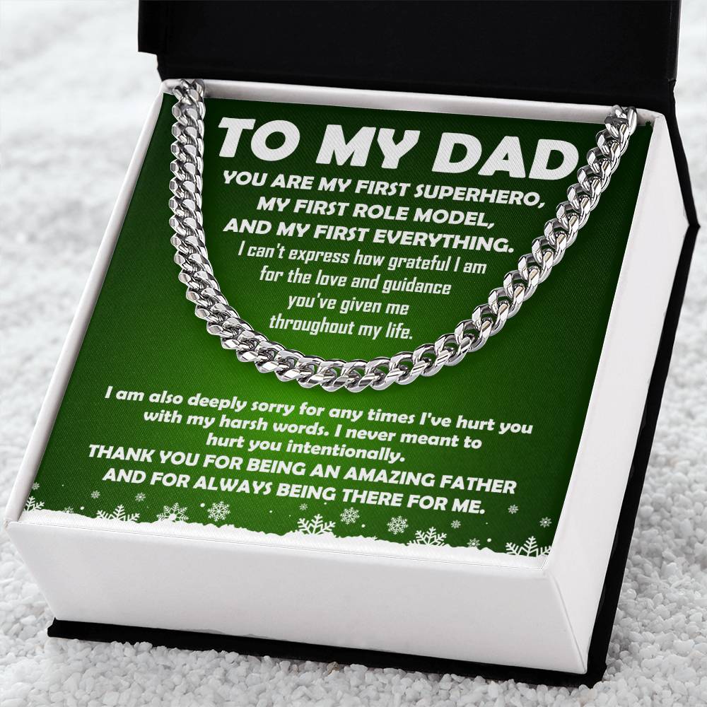 TO MY DAD - My First Superhero