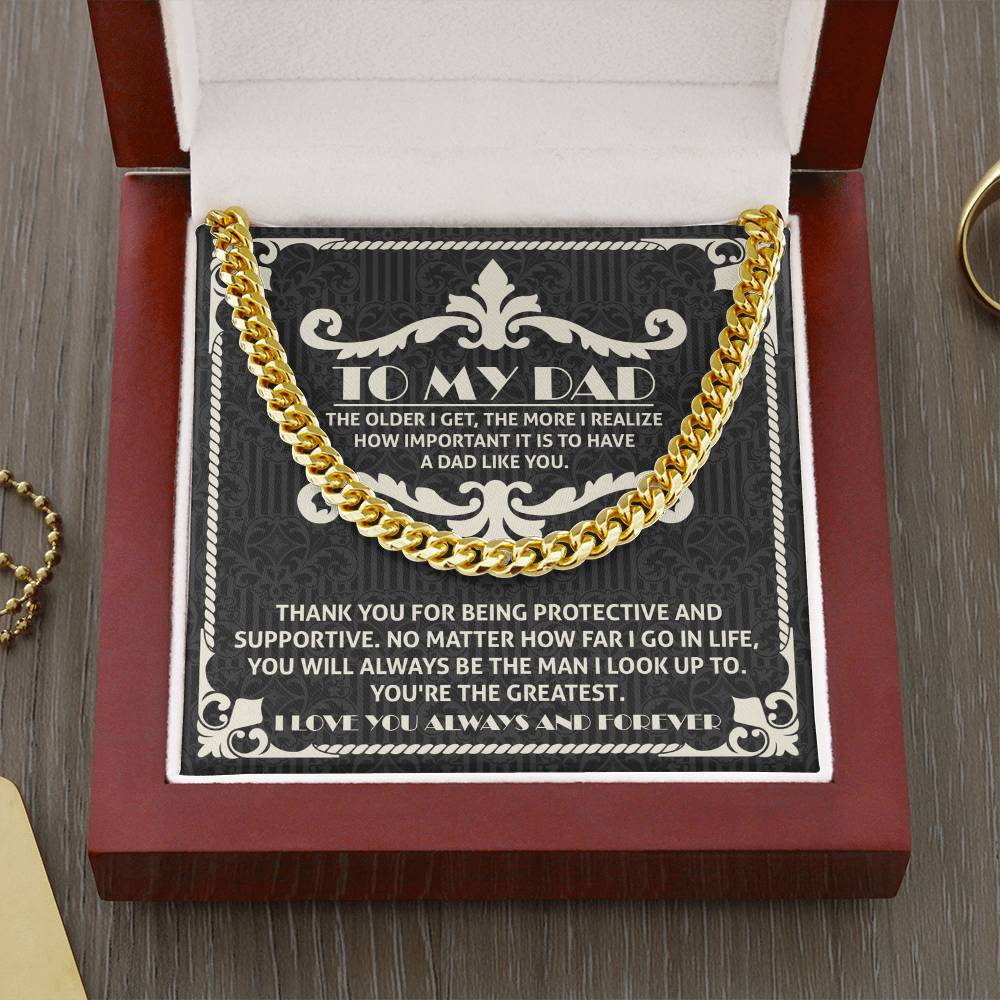 Cuban Link Chain Gift For Dad - Dad Like You