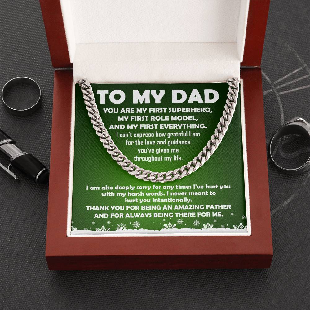 TO MY DAD - My First Superhero