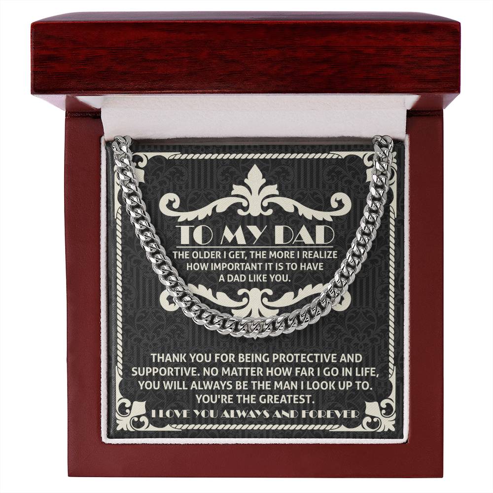 Cuban Link Chain Gift For Dad - Dad Like You