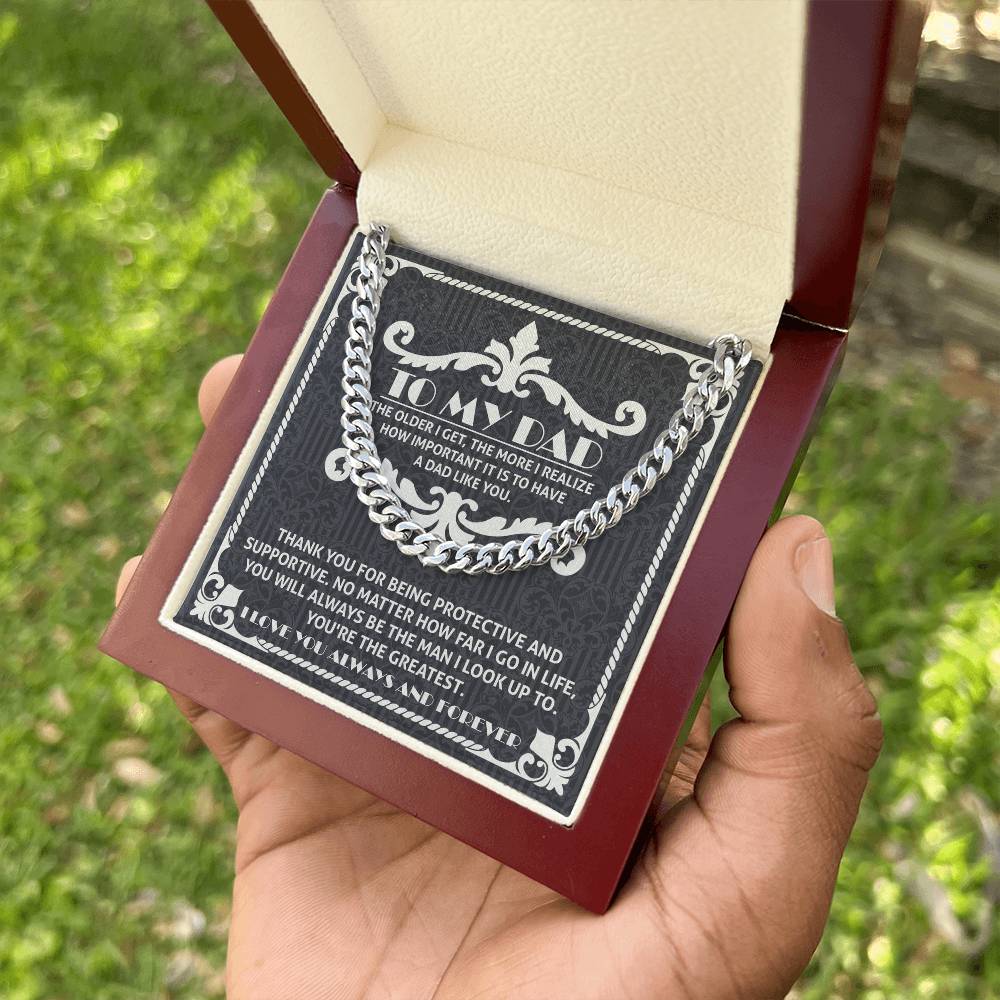 Cuban Link Chain Gift For Dad - Dad Like You