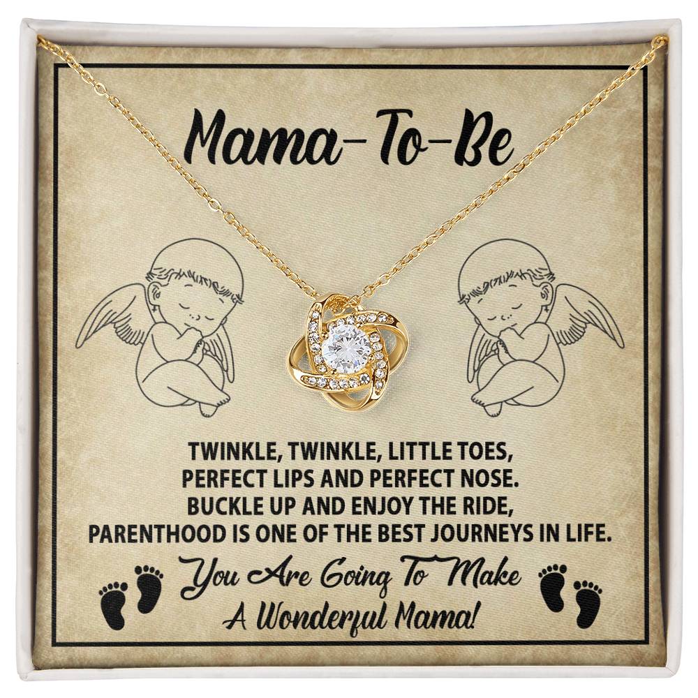 Necklace Gift For Mama To Be - Enjoy The Ride