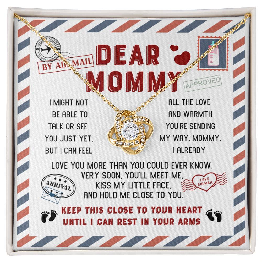 Necklace Gift For Mommy - Little Face