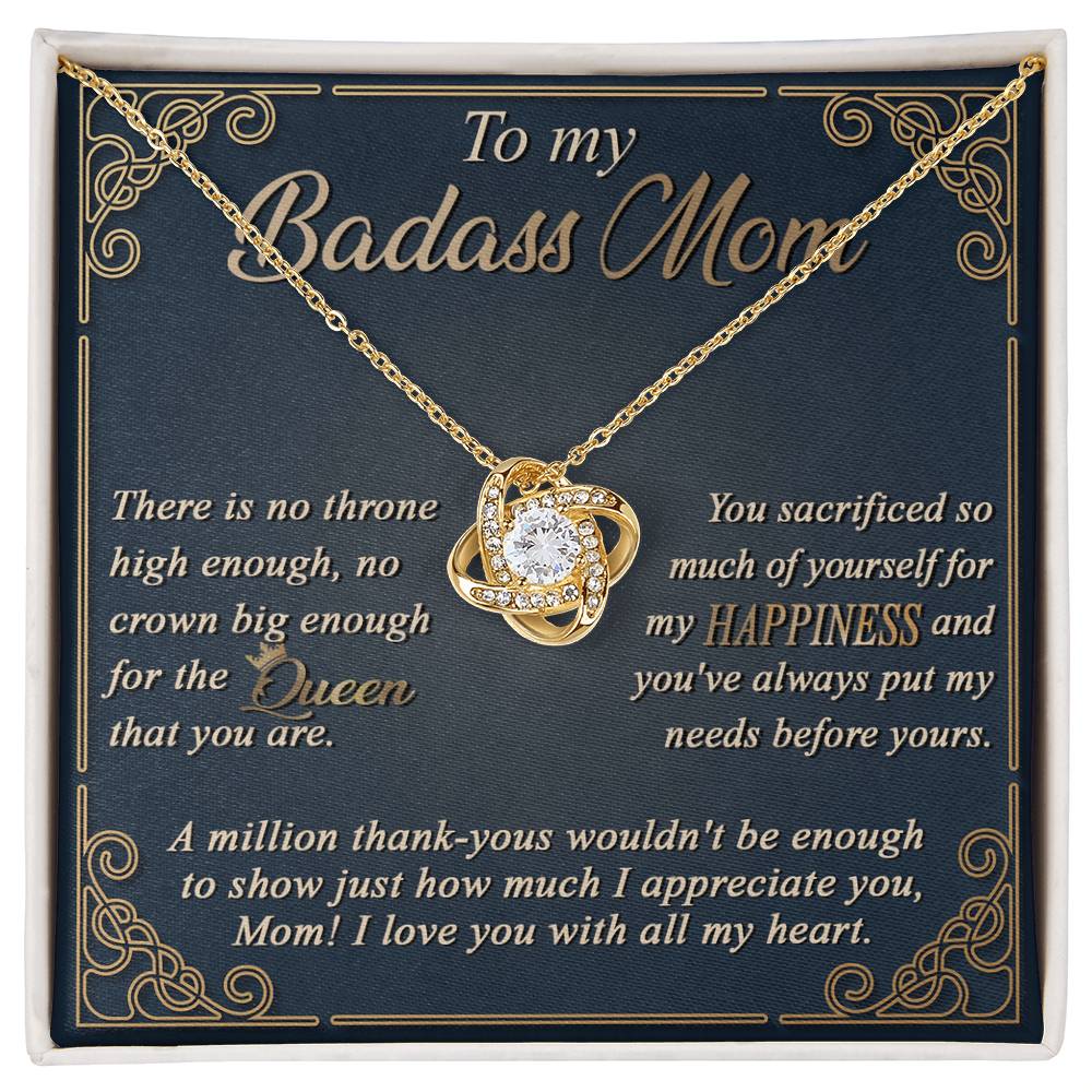 Necklace Gift For Mom - The Queen