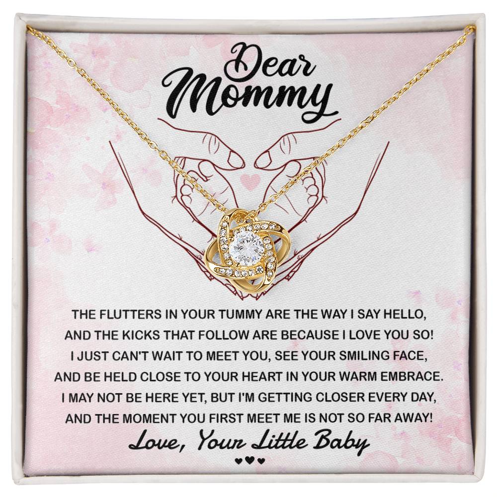 Necklace Gift For Mommy - I Love You