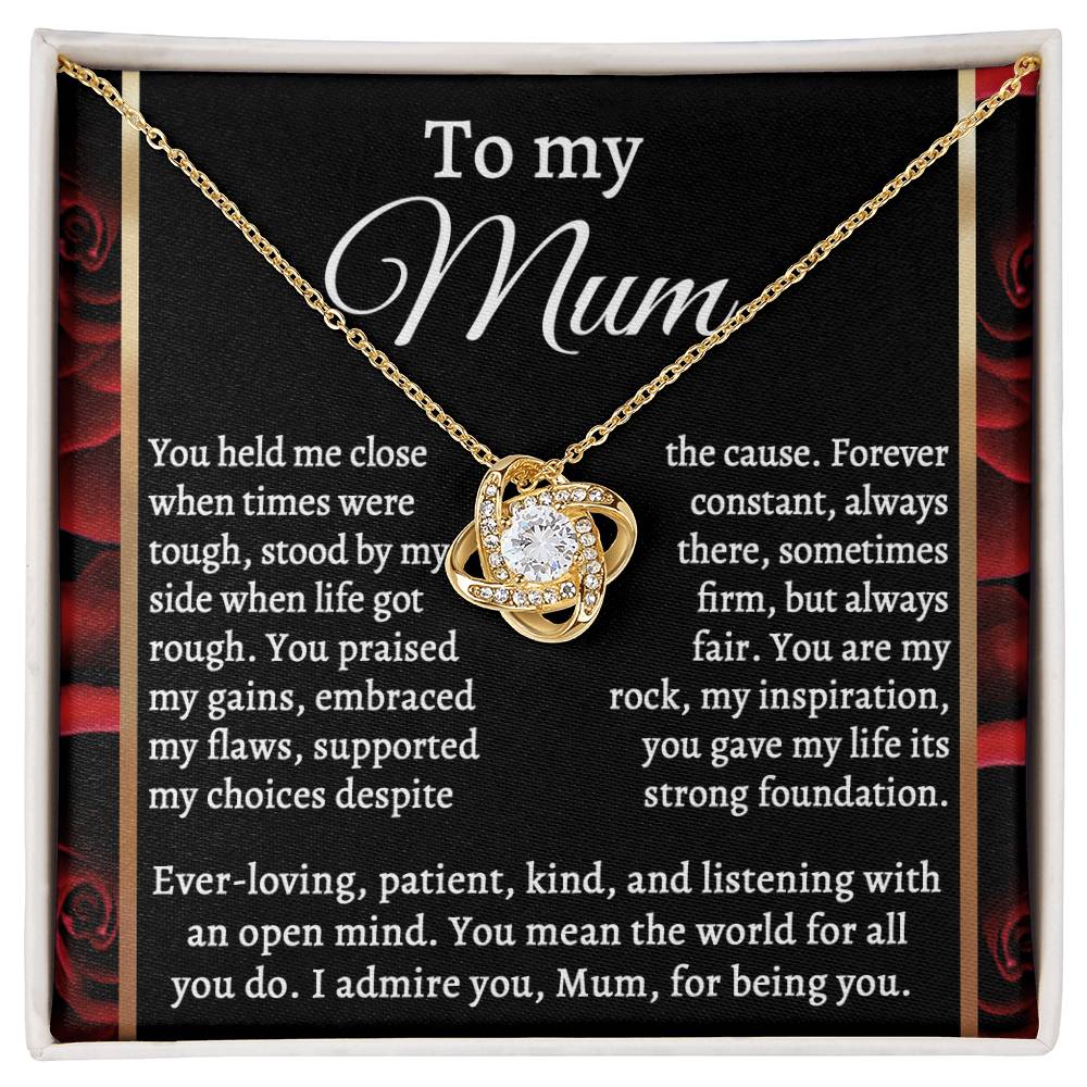 Necklace Gift For Mom - By My Side