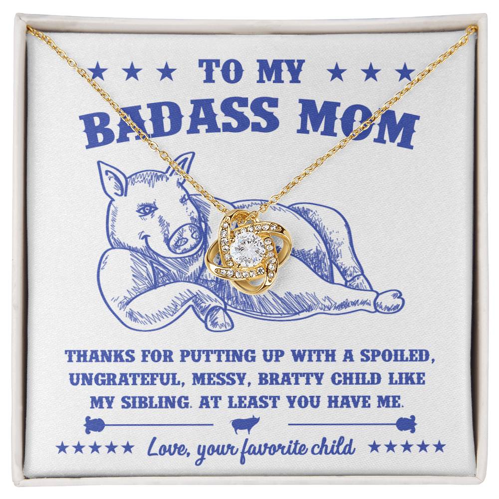 Necklace Gift For Mom - You Have Me