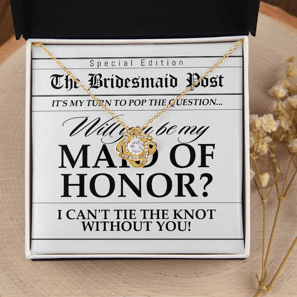 Wedding Gift For Bridesmaid From Bride - Tie The Knot