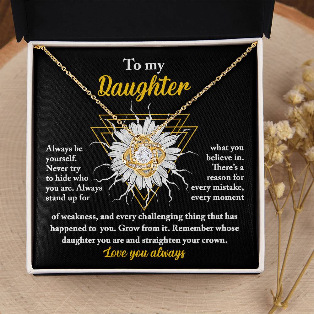 Necklace Gift For Daughter - Be Yourself