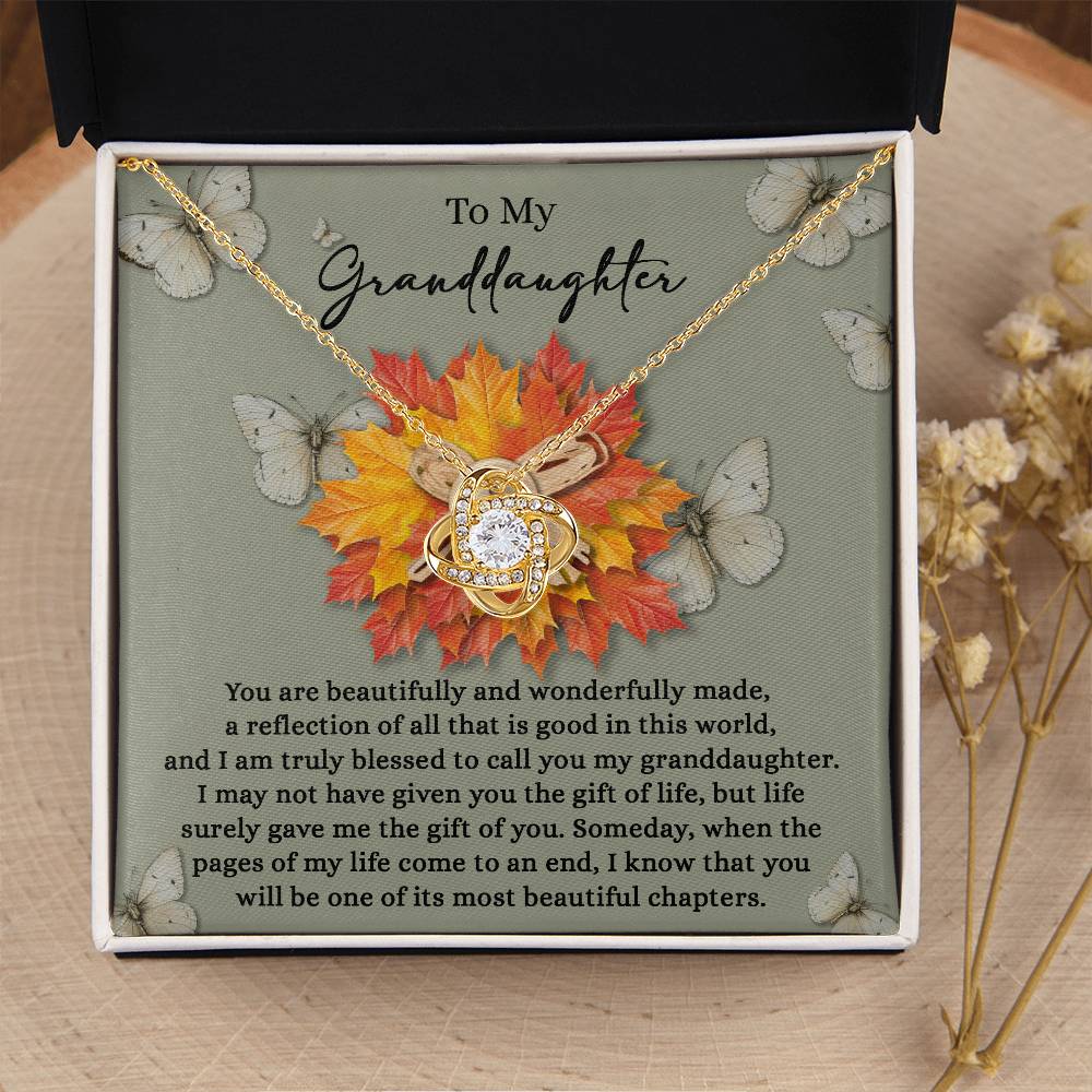 Necklace Gift For Granddaughter - Gift of You