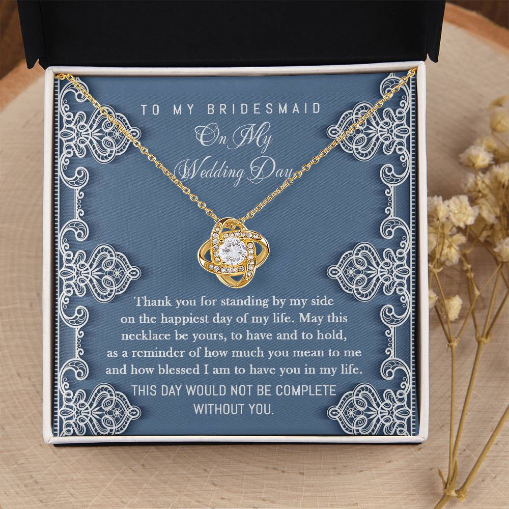 Wedding Gift For Bridesmaid From Bride - By My Side