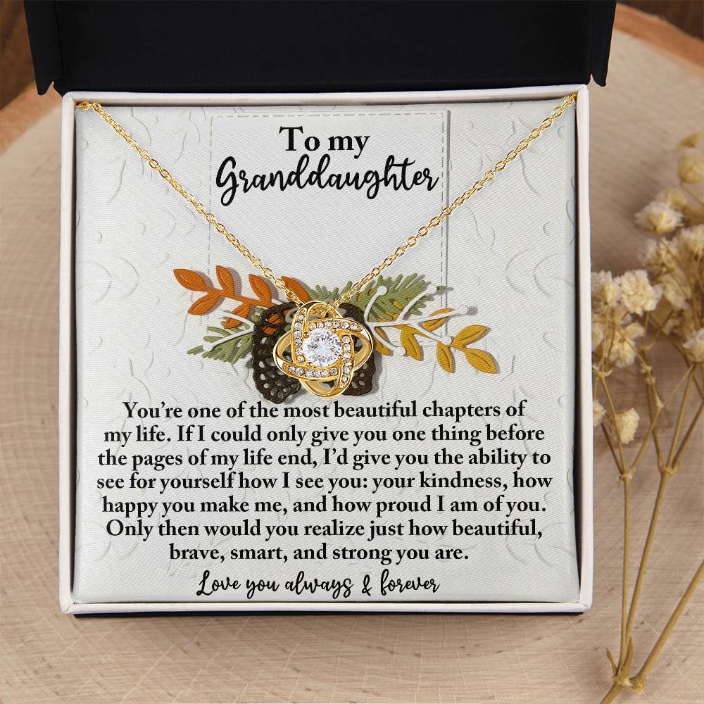 Necklace Gift For Granddaughter - How Beautiful
