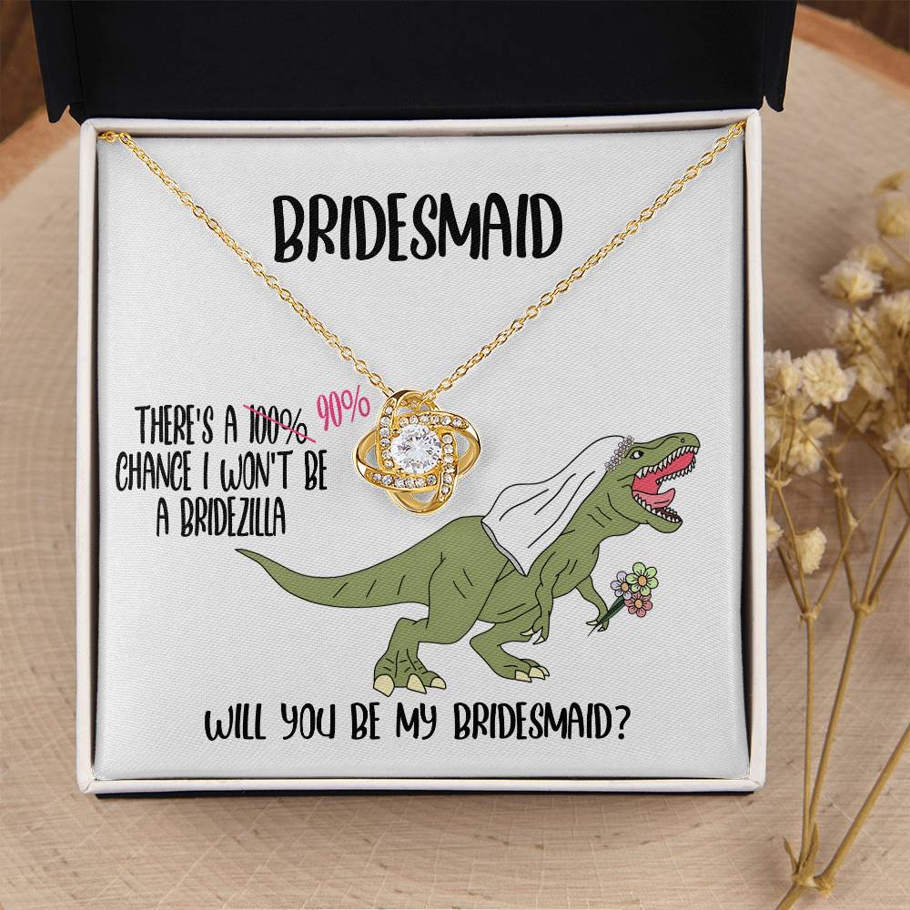 Wedding Gift For Bridesmaid From Bride - Bridezilla