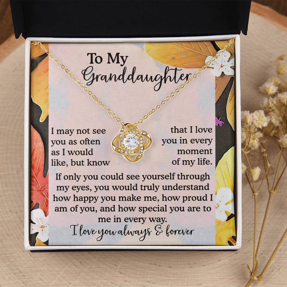 Necklace Gift For Granddaughter - In Every Way