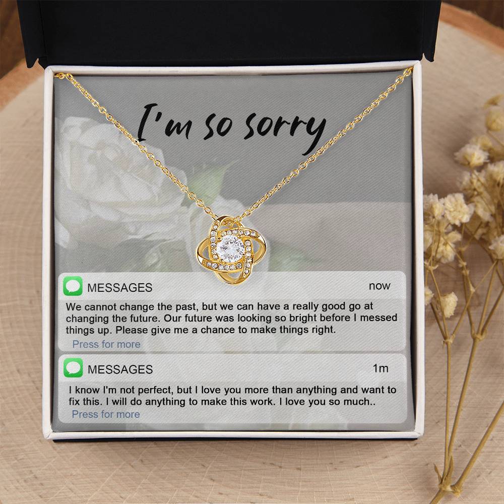 Apology Gift (I'm Sorry) - I'm Not Perfect