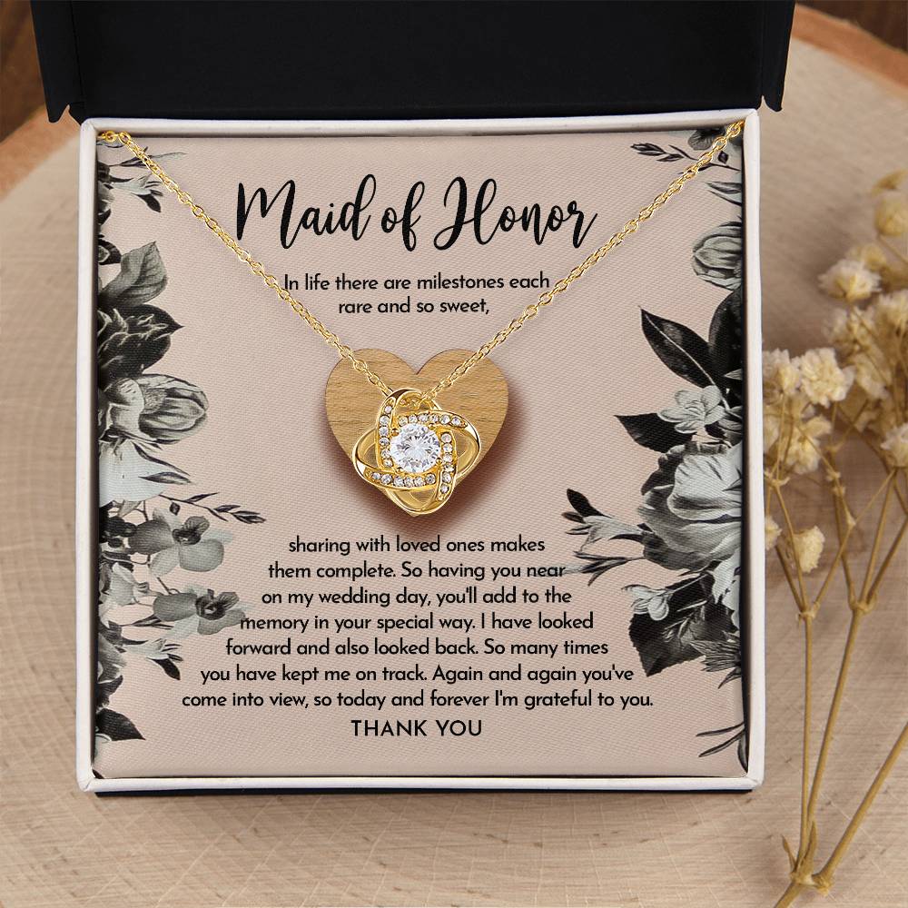 Wedding Gift For Maid of Honor - My Wedding Day