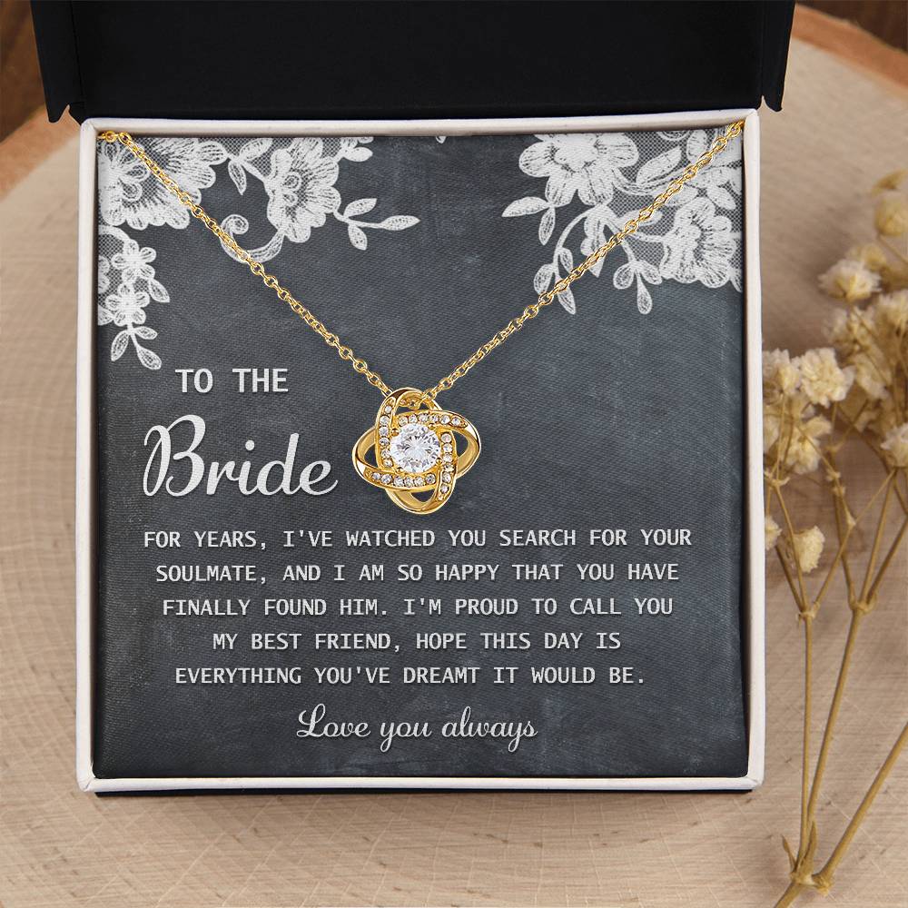 Wedding Gift For Bride - My Best Friend