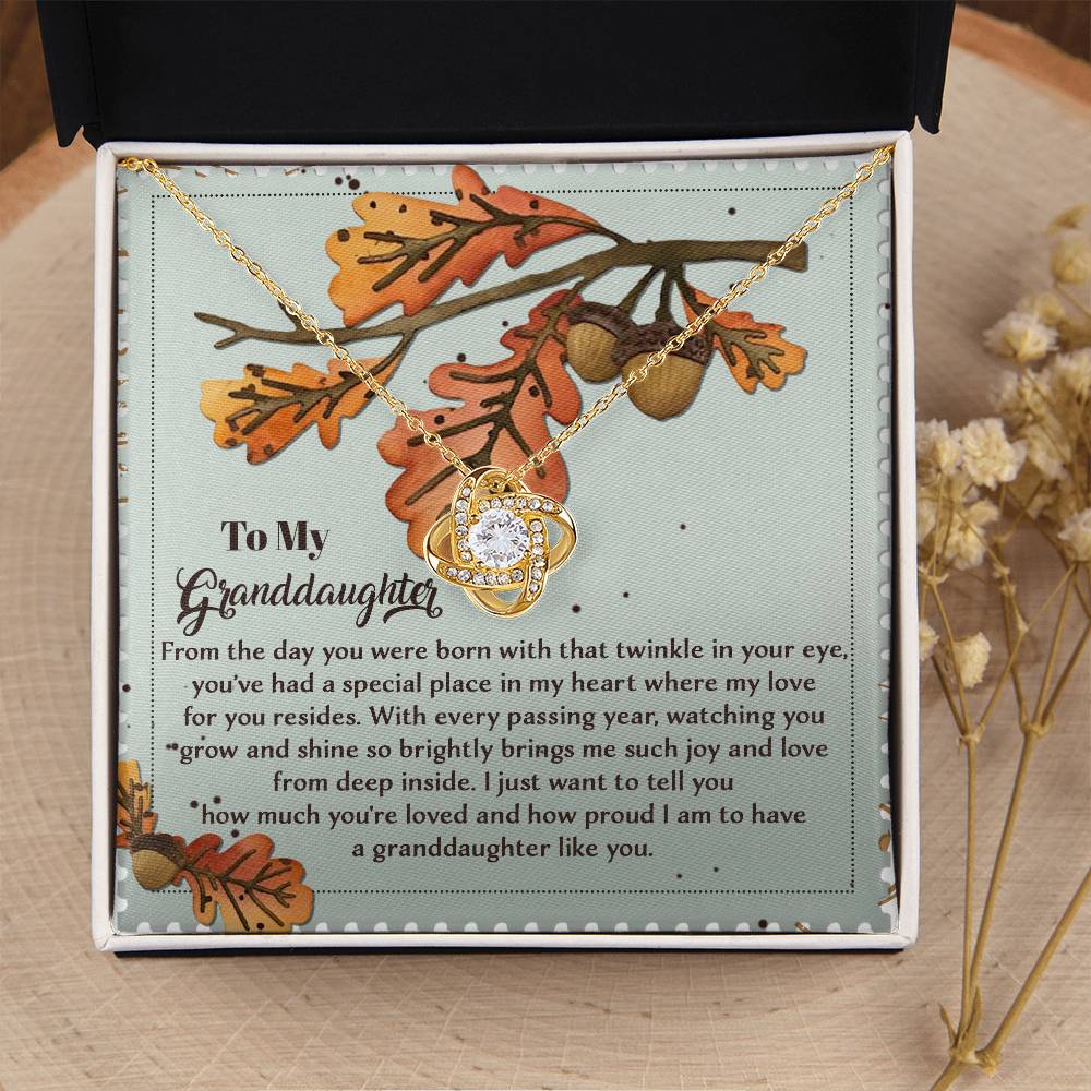 Necklace Gift For Granddaughter - From Deep Inside