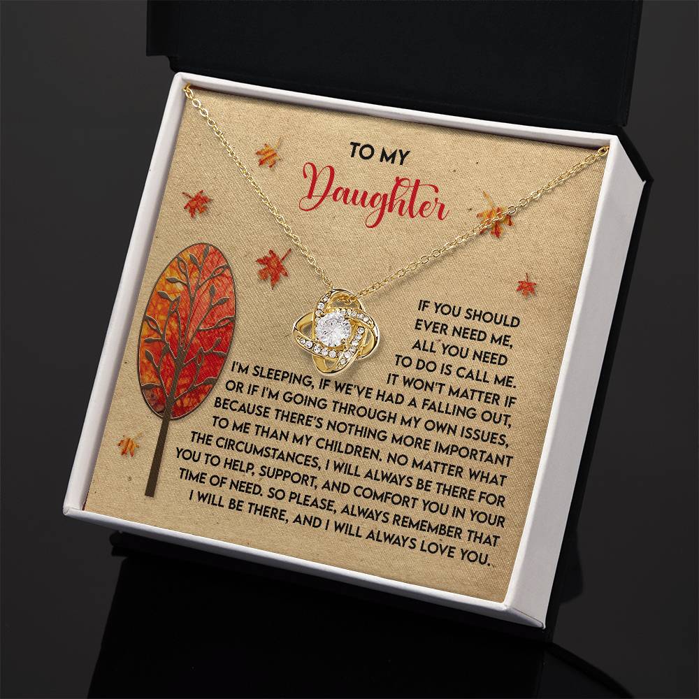 Necklace Gift For Daughter - Always Love You