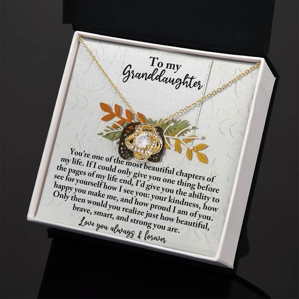 Necklace Gift For Granddaughter - How Beautiful