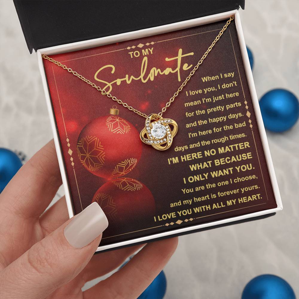 Necklace Gift For Soulmate - I Am Here