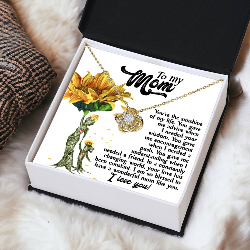 Necklace Gift For Mom - The Sunshine