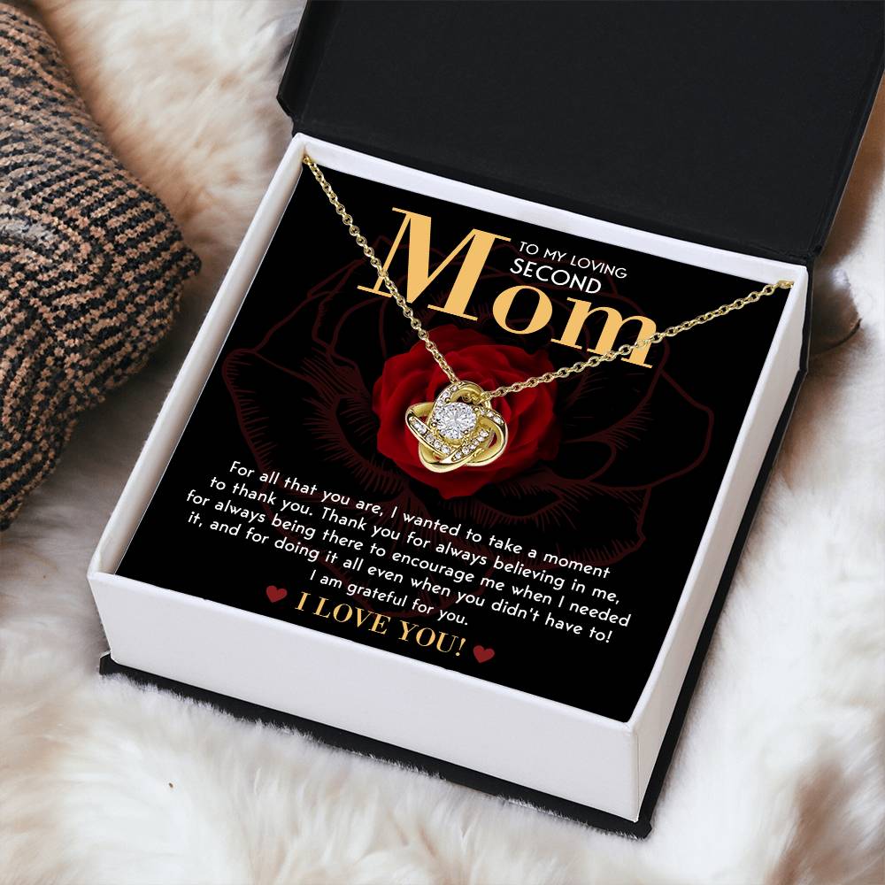 Necklace Gift For Second Mom - Grateful For You