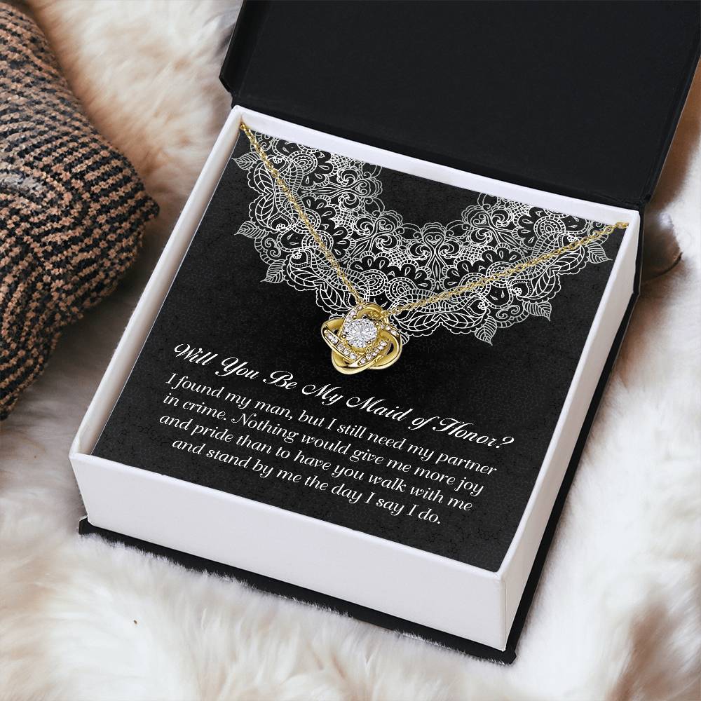 Wedding Gift For Maid-of-Honor - Partner In Crime