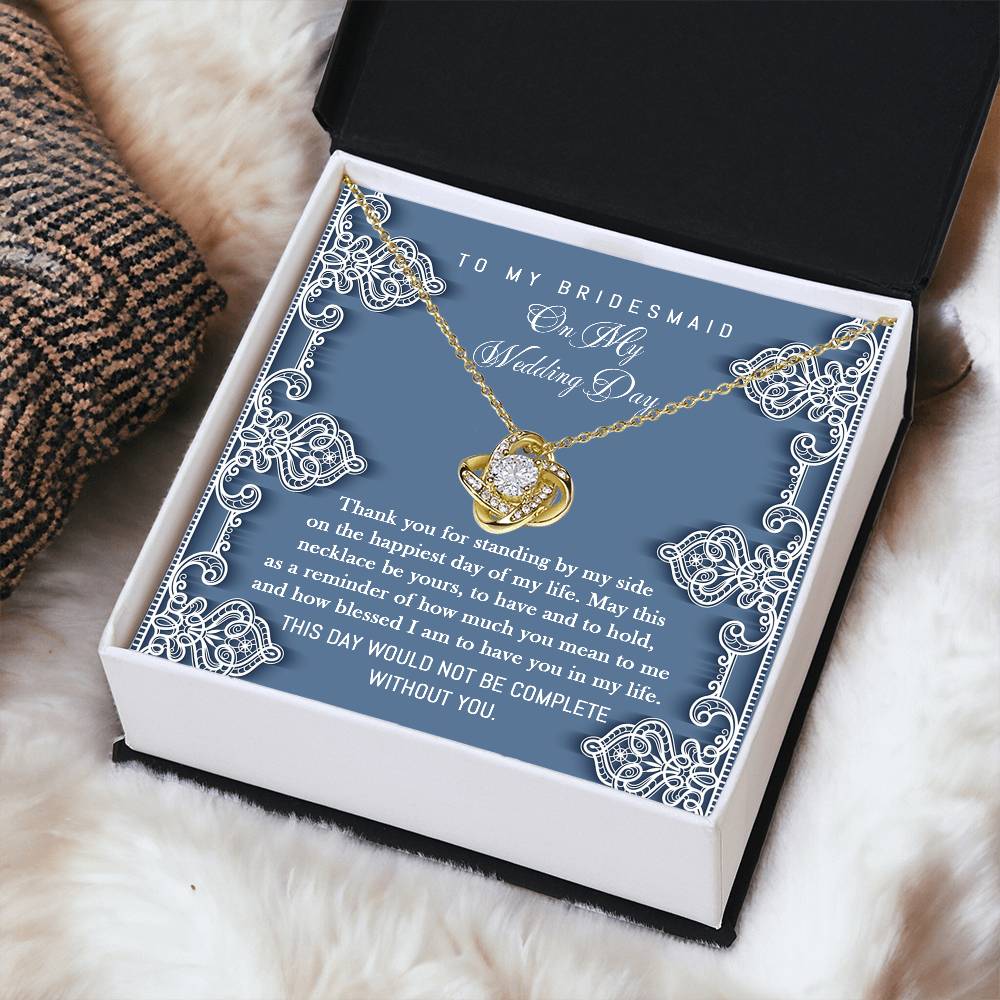 Wedding Gift For Bridesmaid From Bride - By My Side